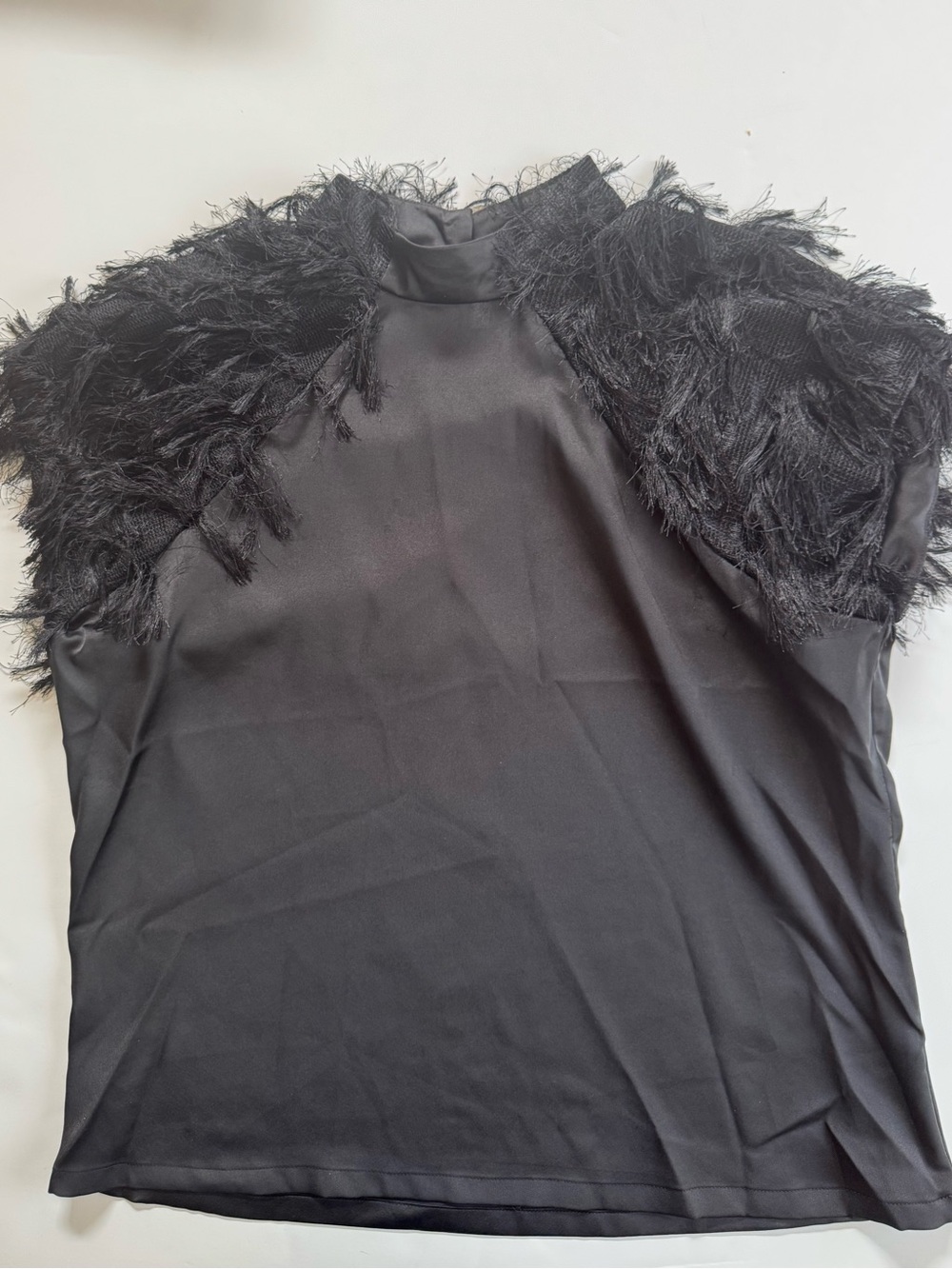 LAHIVE DARK ANGEL Mock Neck Top XL NWT